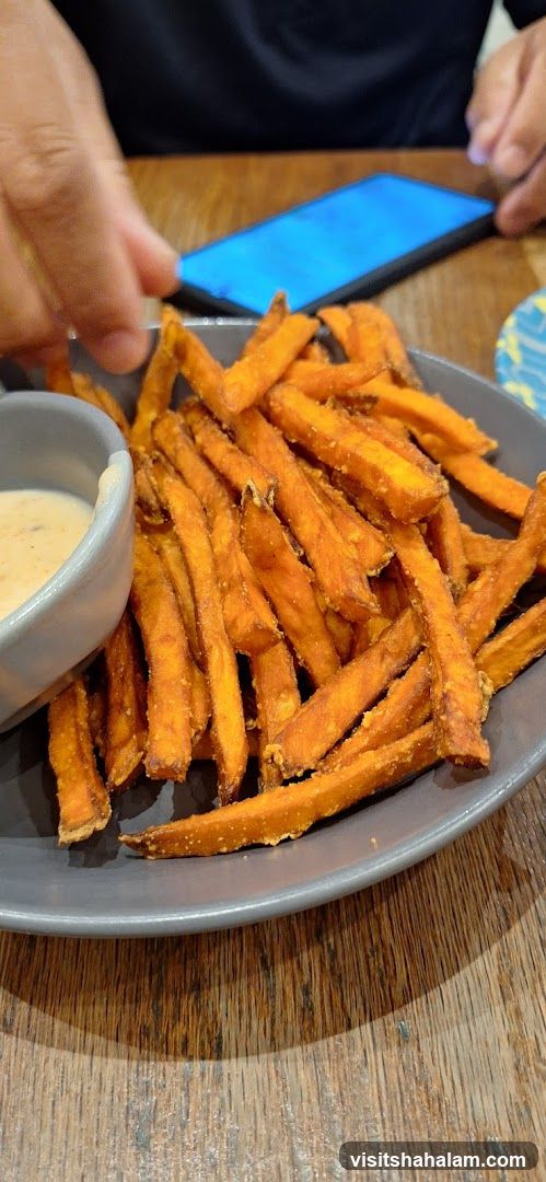 Sweet Potato Fries with Dip