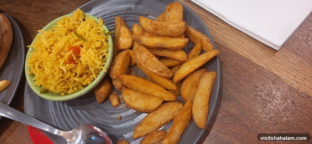 Rice and Potato Wedges