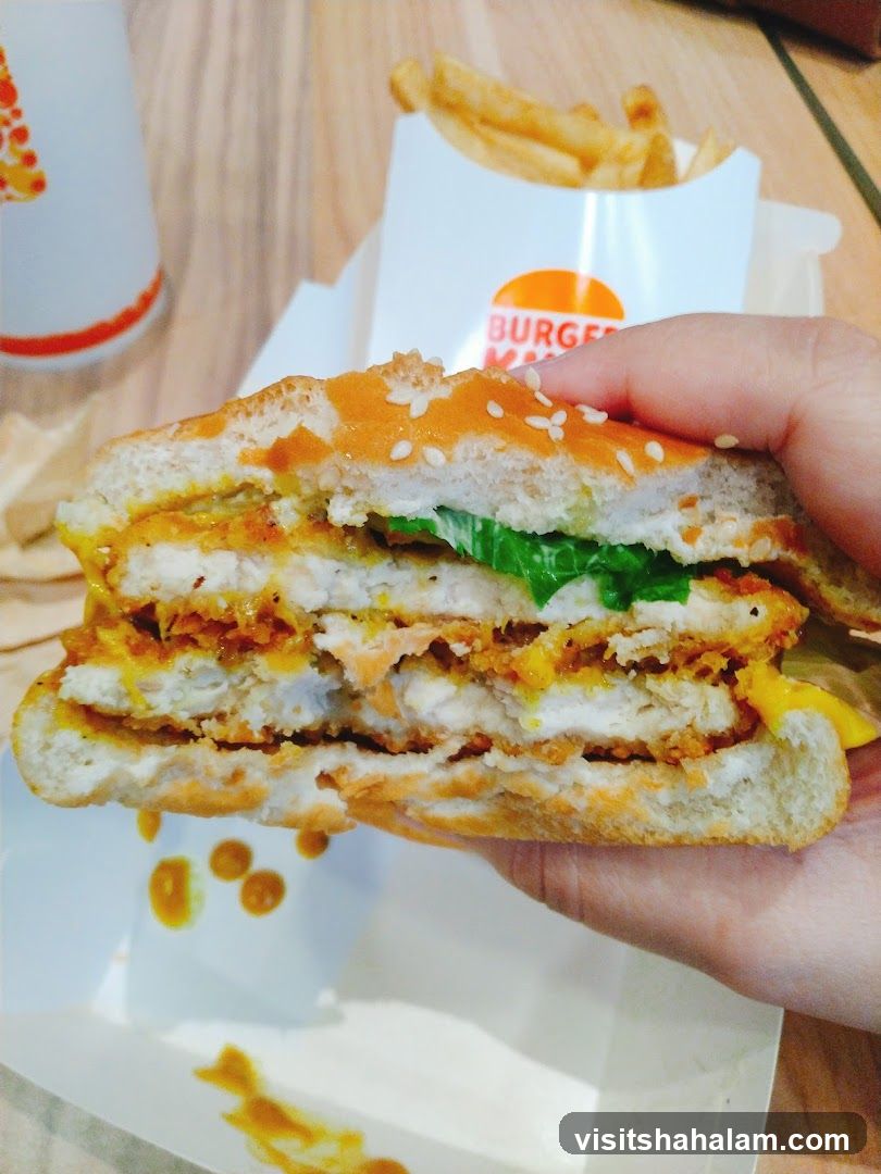 Burger and Fries