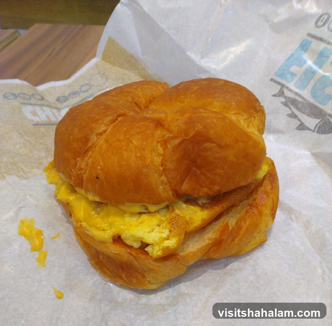 Croissant Breakfast Sandwich
