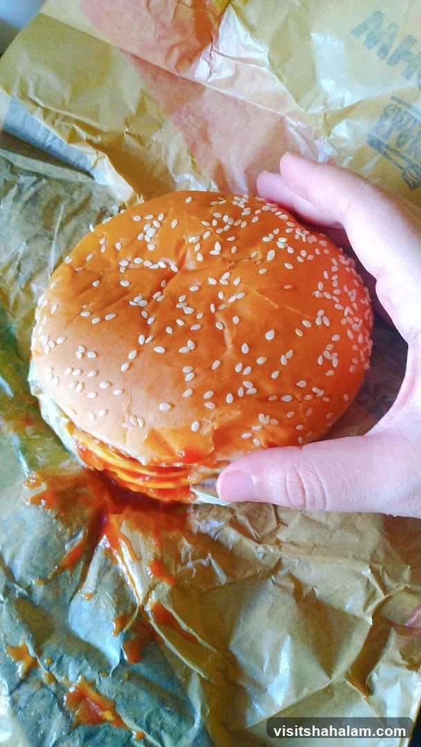 Burger with Sesame Seed Bun