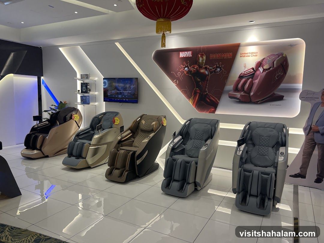 Massage Chairs Display
