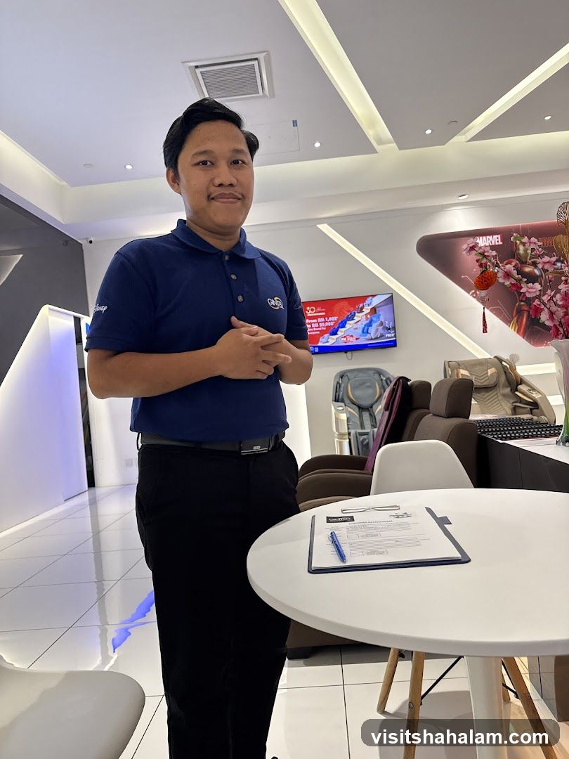 Salesperson in a Store