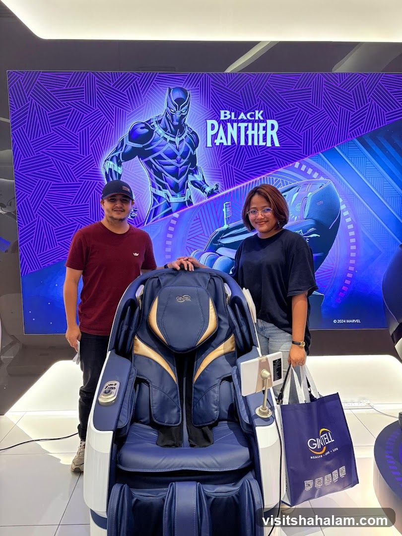 People with Massage Chair