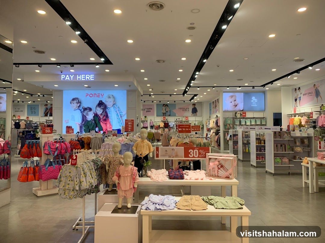 Children's Clothing Store Interior