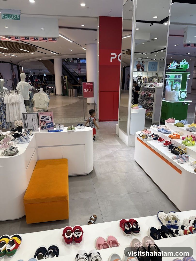 Children's Shoe Store Interior