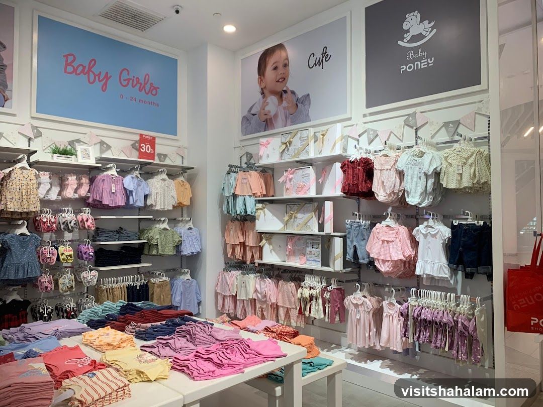 Baby Clothing Store Display