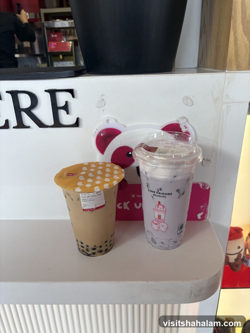 Two Bubble Teas