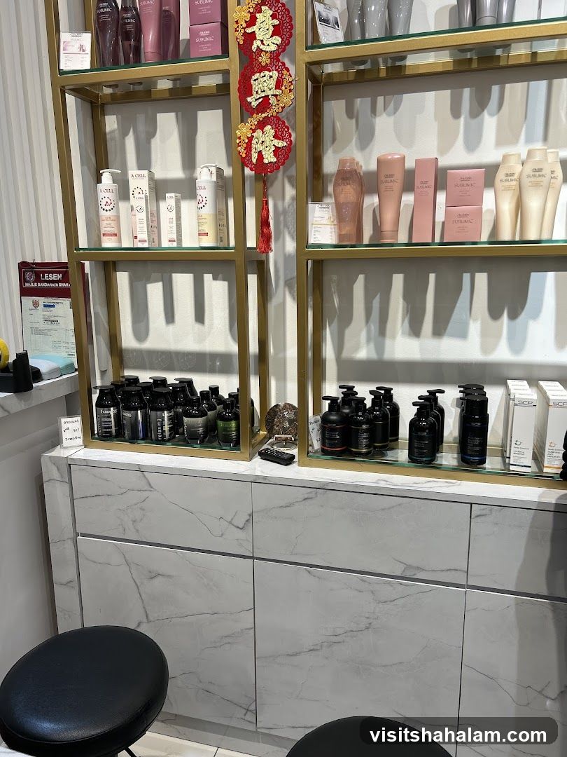 Cosmetic Products Display