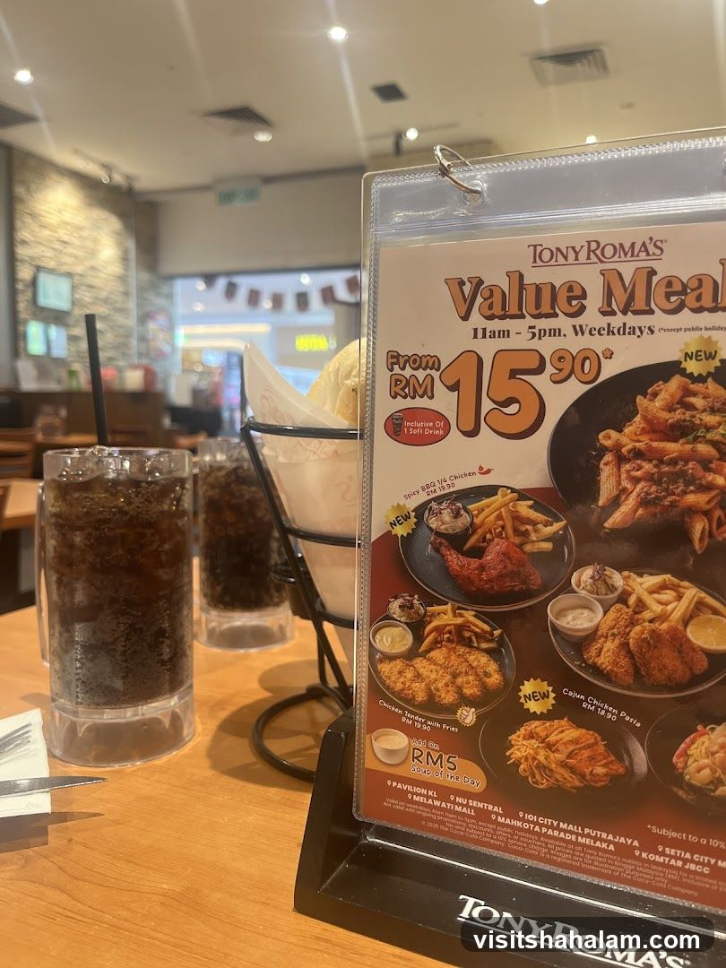 Tony Roma's Value Meal