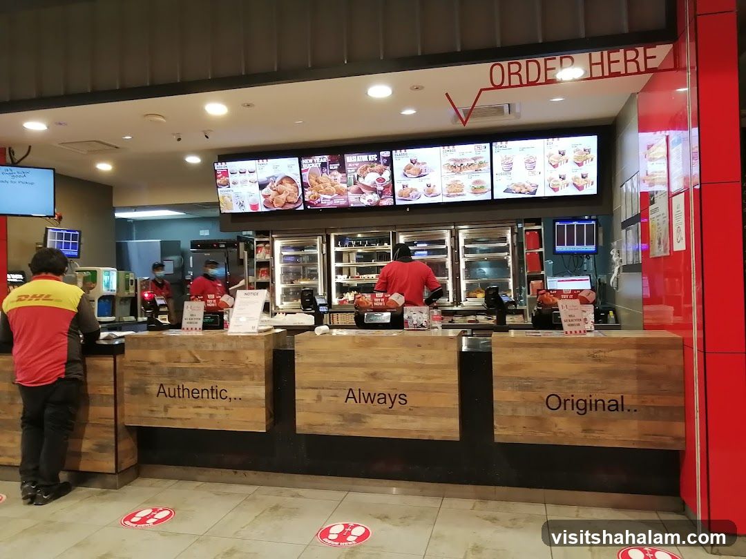 Fast Food Restaurant Counter