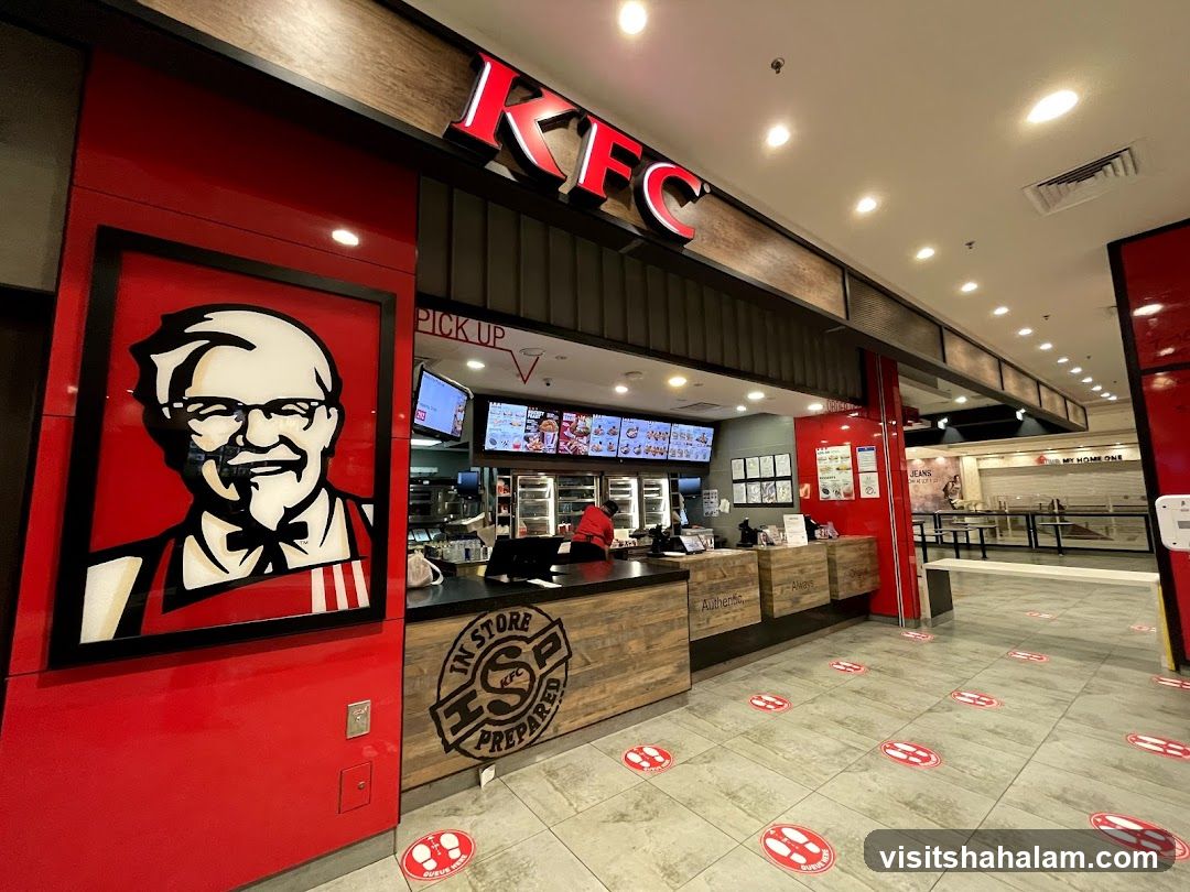 KFC Restaurant Interior