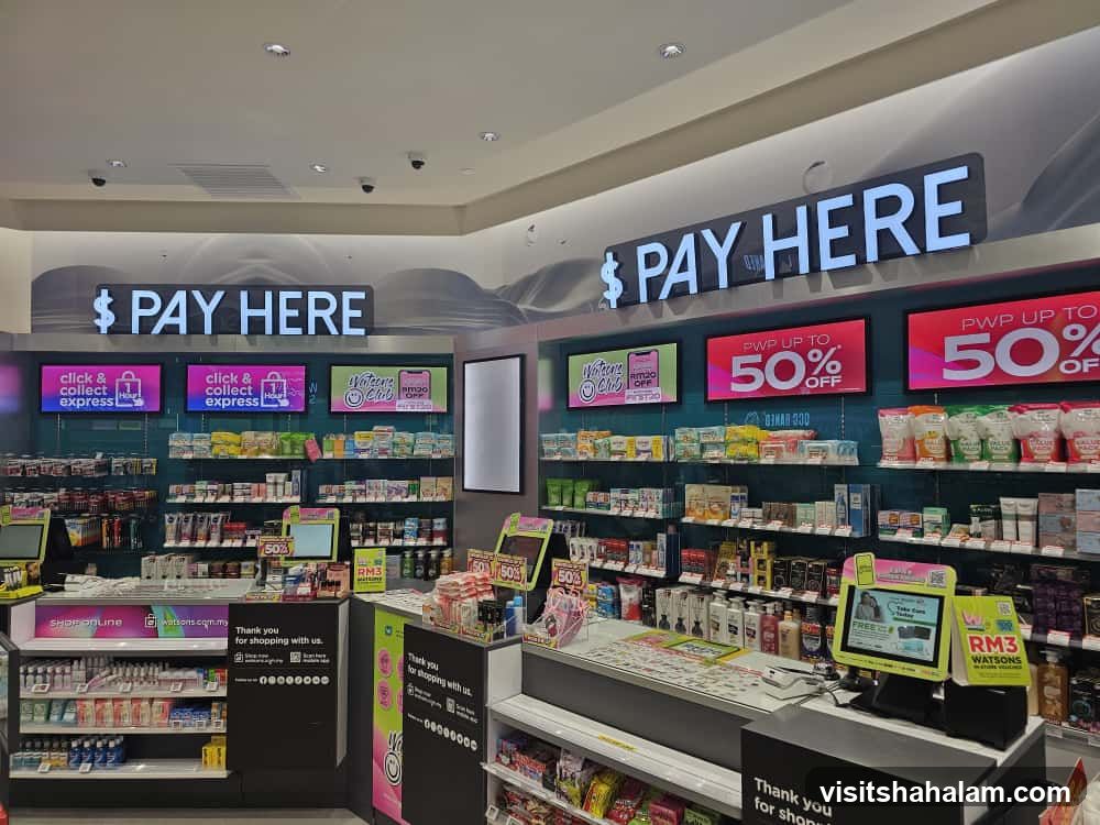 Watsons Store Interior