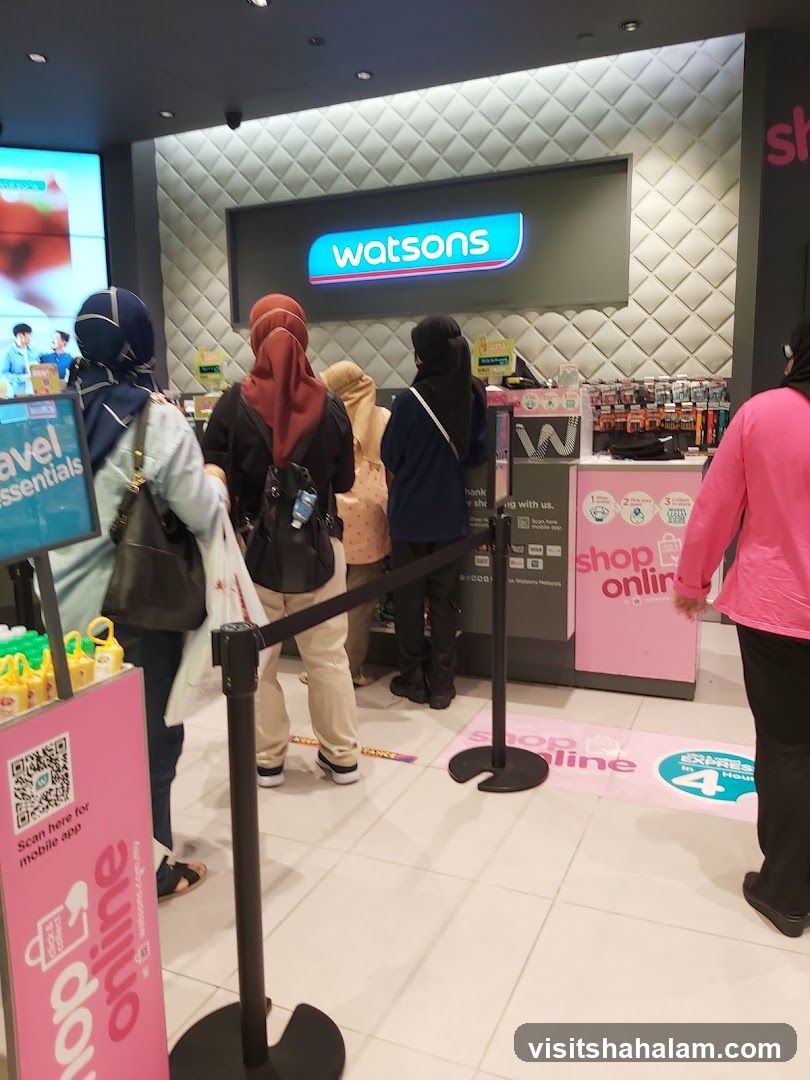 Watsons Store Interior
