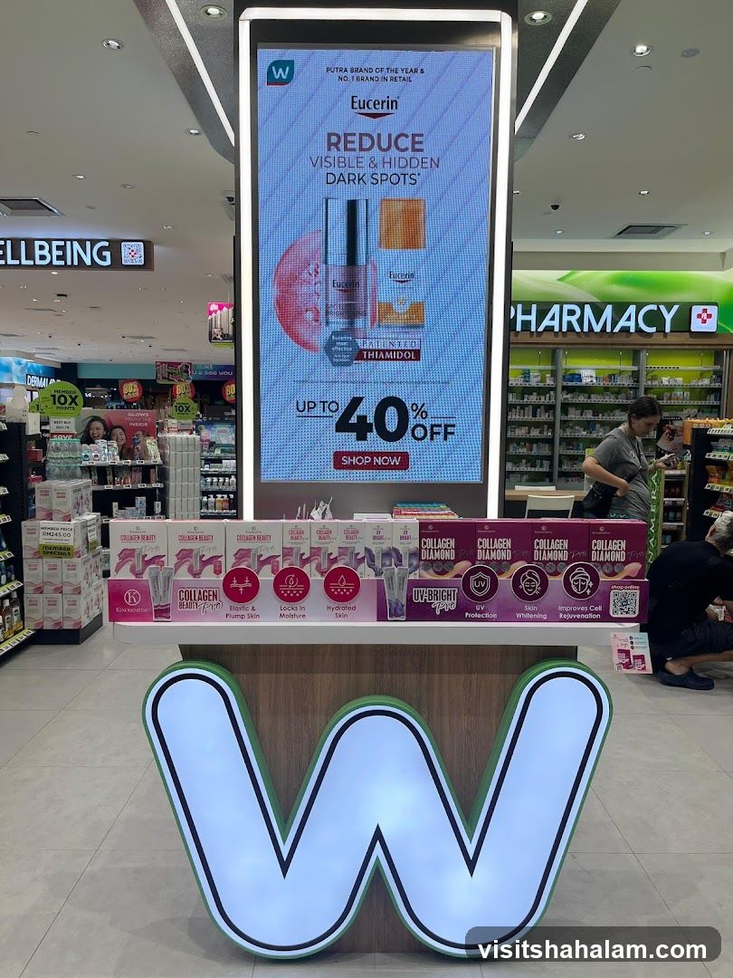 Watsons Pharmacy Display