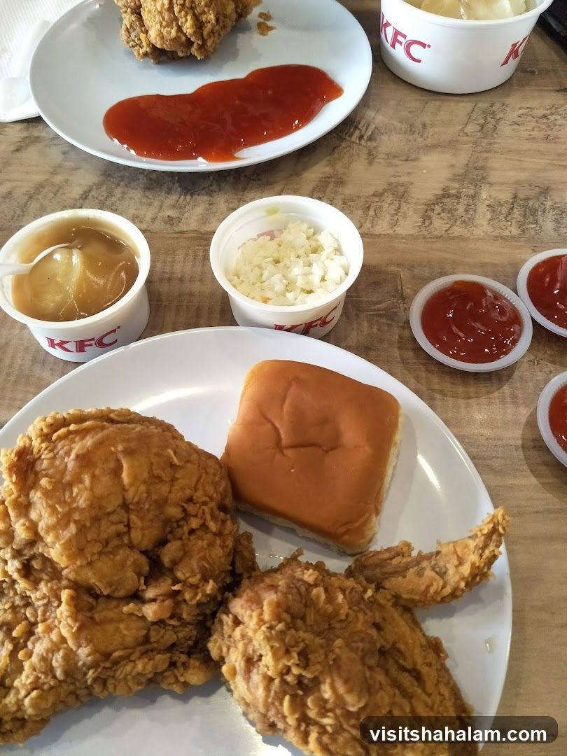 KFC Fried Chicken Meal