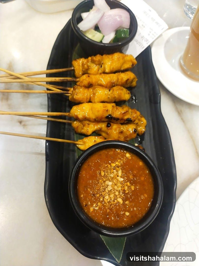 Chicken Satay with Peanut Sauce