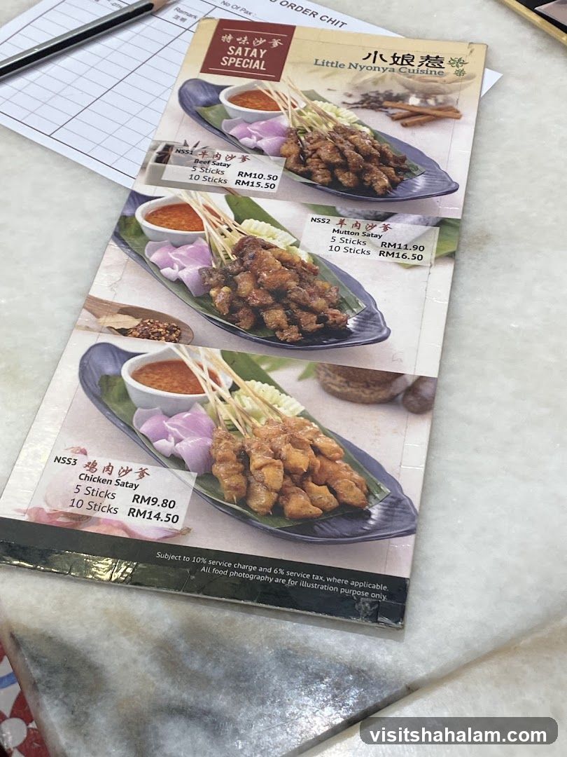 Satay Special