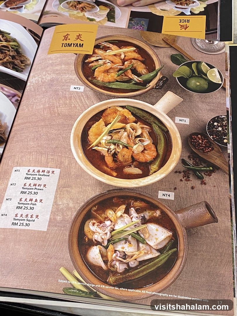 Tom Yam Dishes