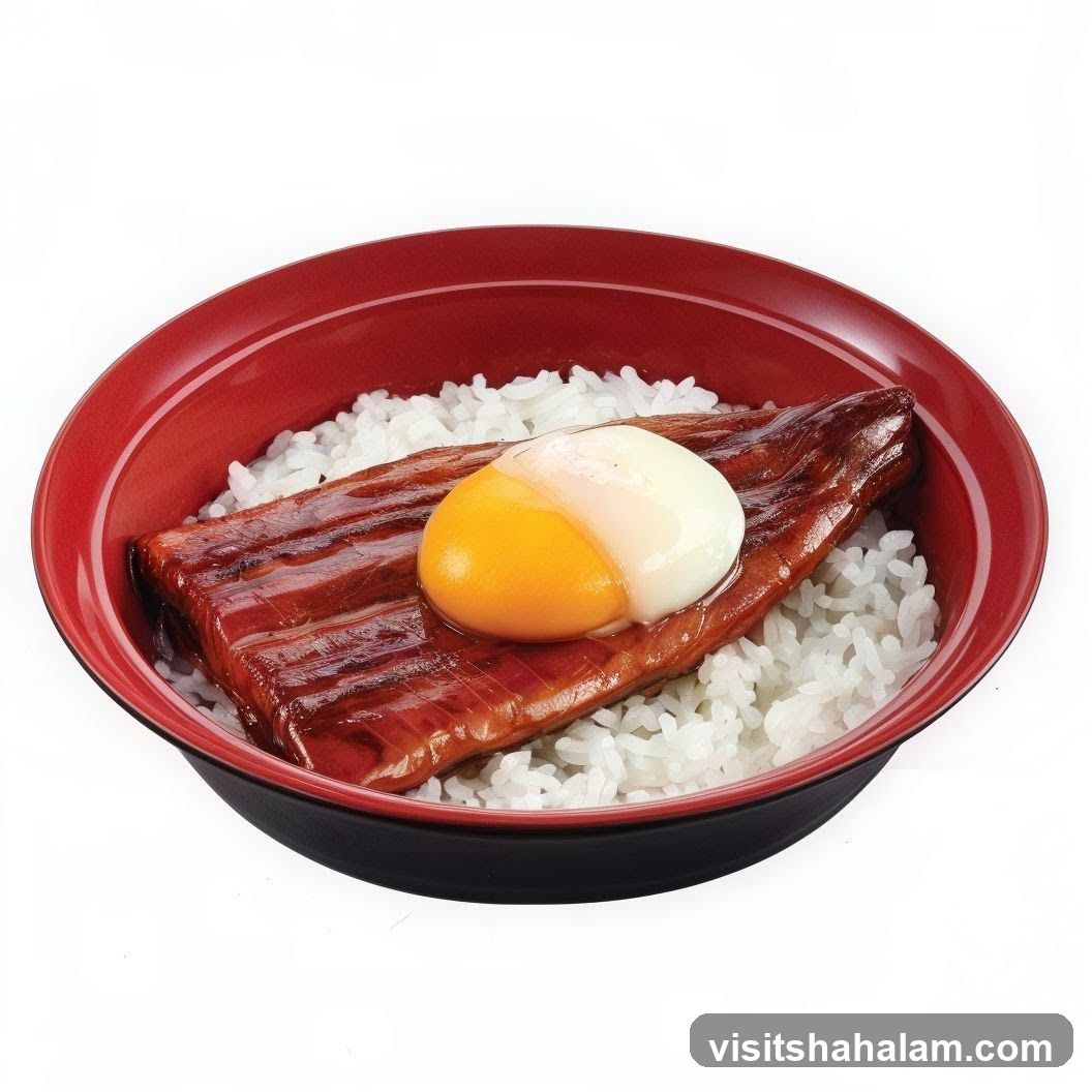 Unagi Donburi with Egg