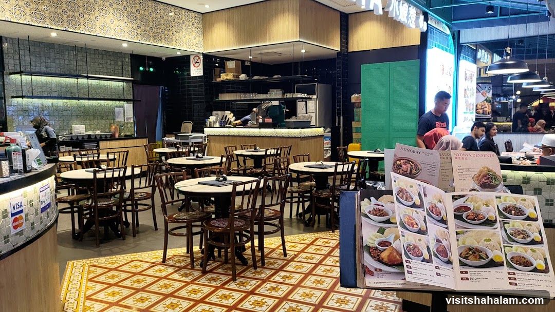 Restaurant Interior with Menu
