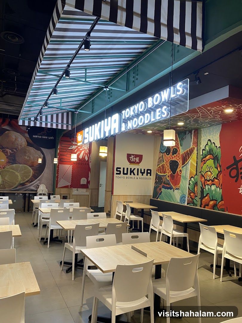 Sukiya Restaurant Interior