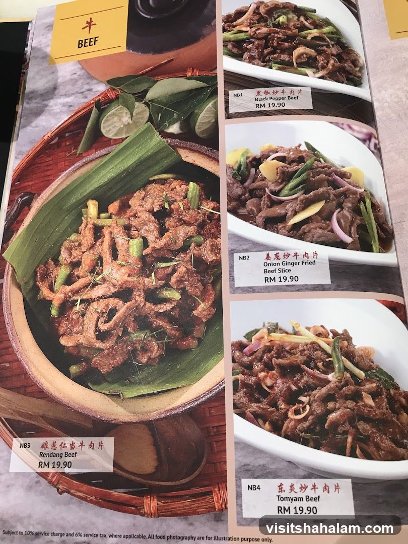 Beef Dishes