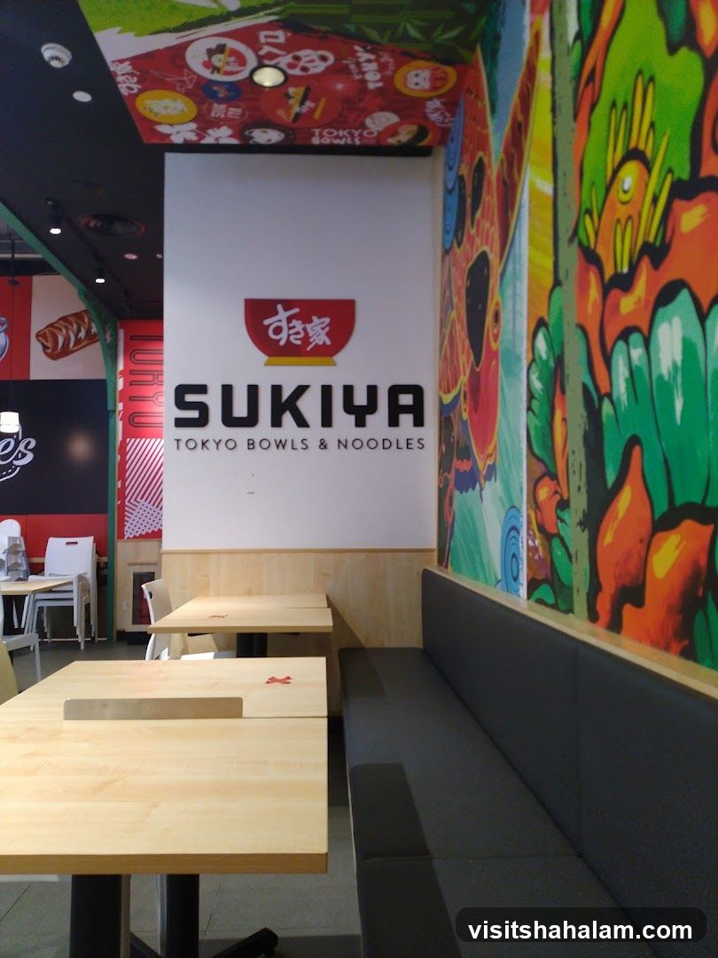Restaurant Interior with Branding