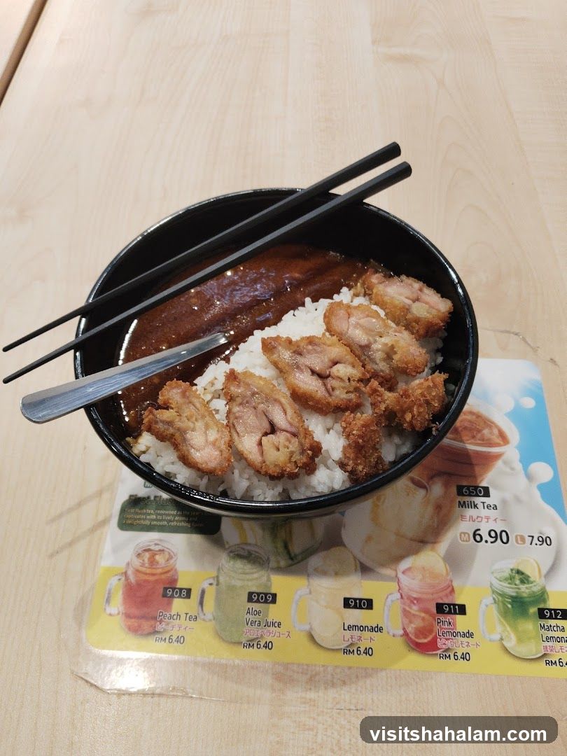 Curry Rice with Fried Chicken