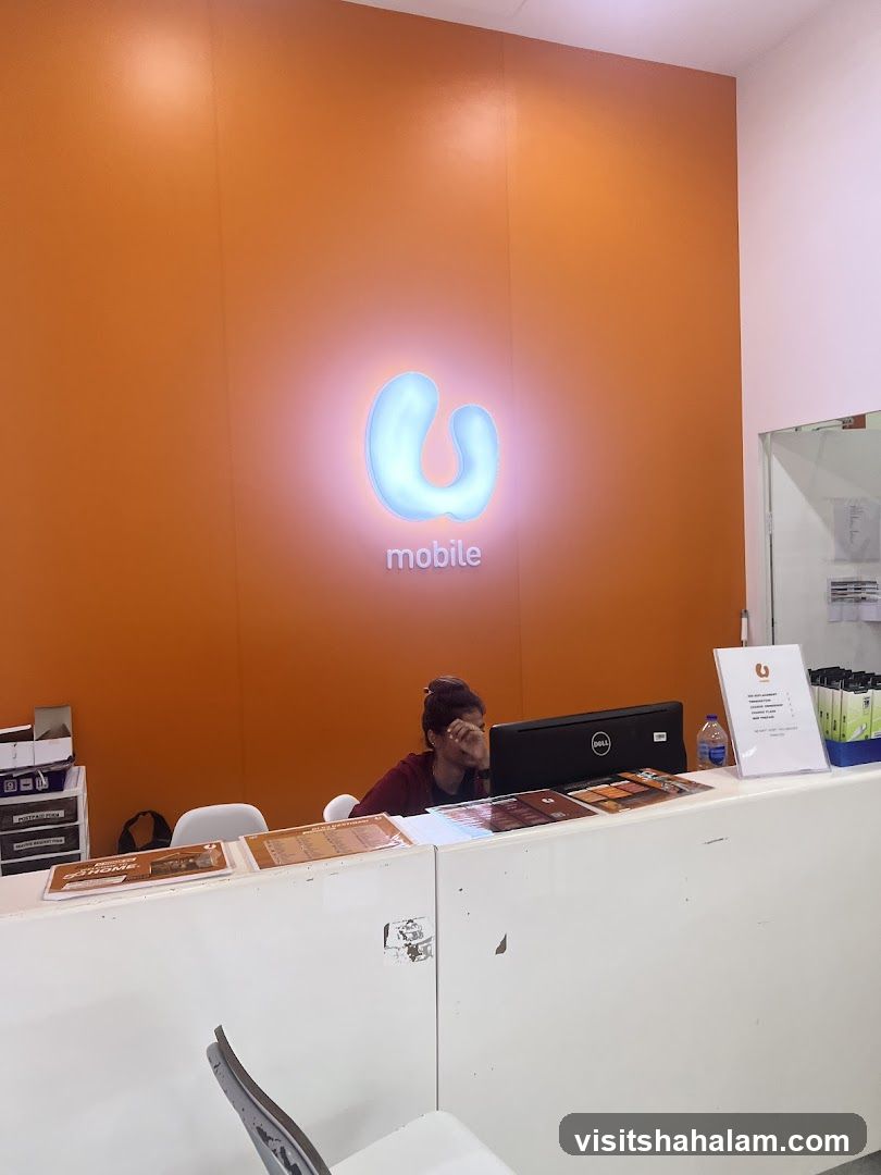 U Mobile Service Counter