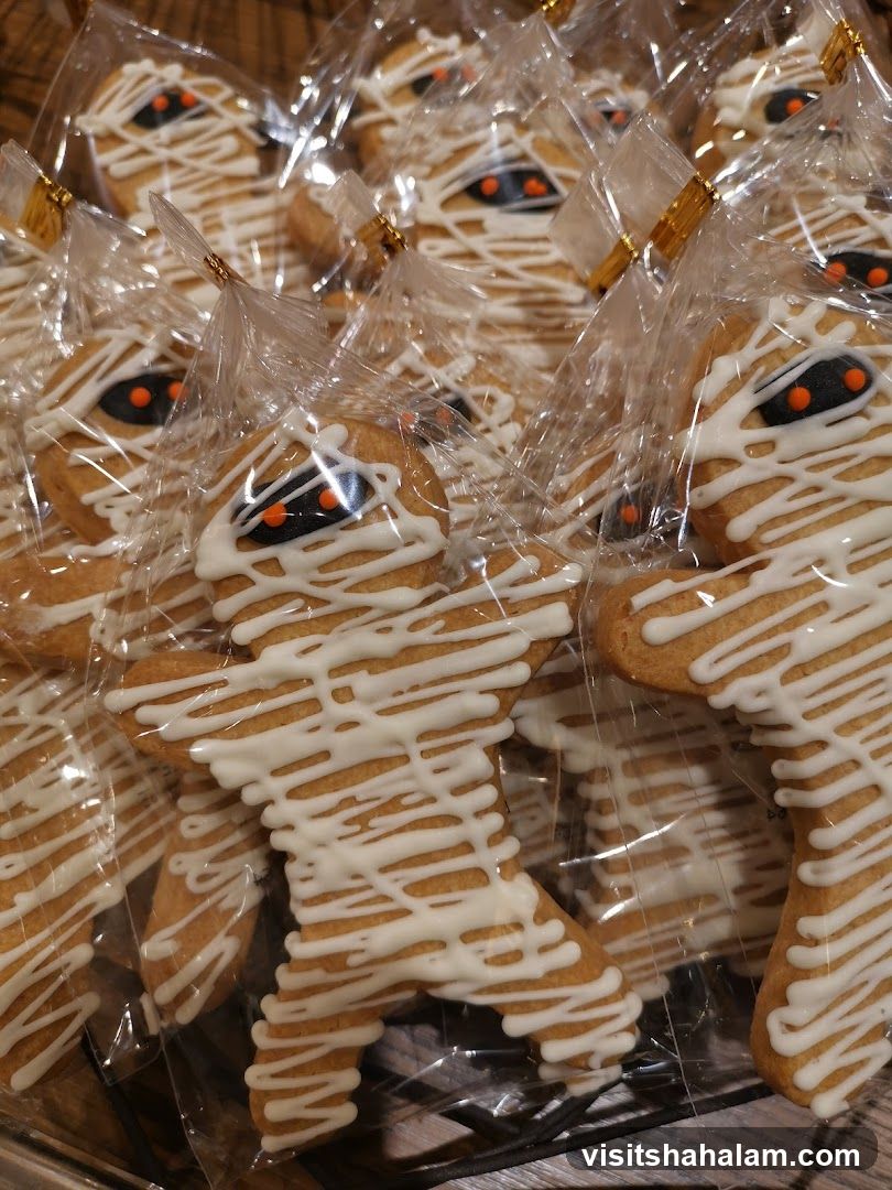 Halloween Mummy Cookies