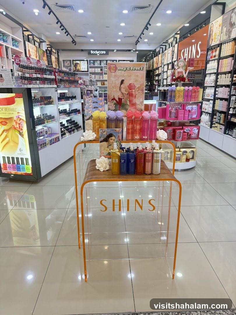 Cosmetics Store Display