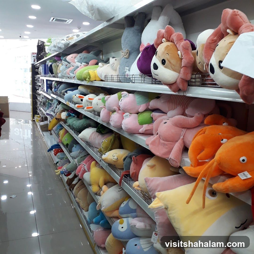 Plush Toys on Shelves