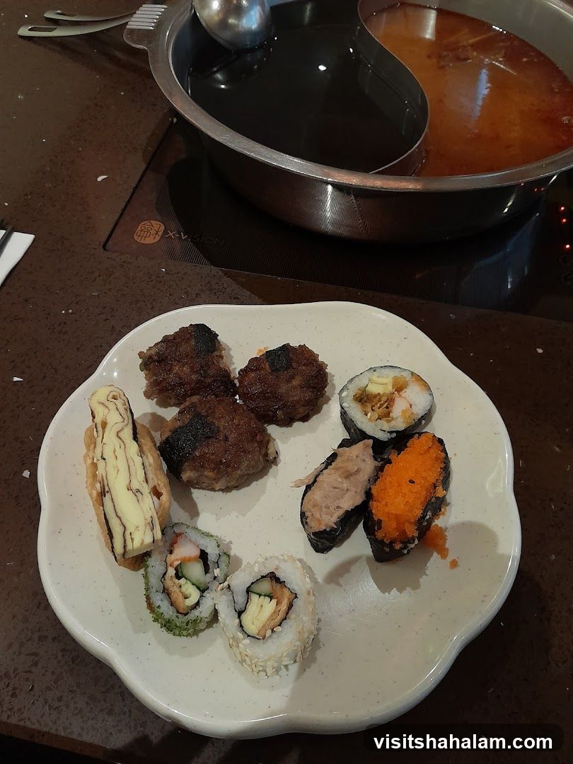 Hot Pot and Sushi