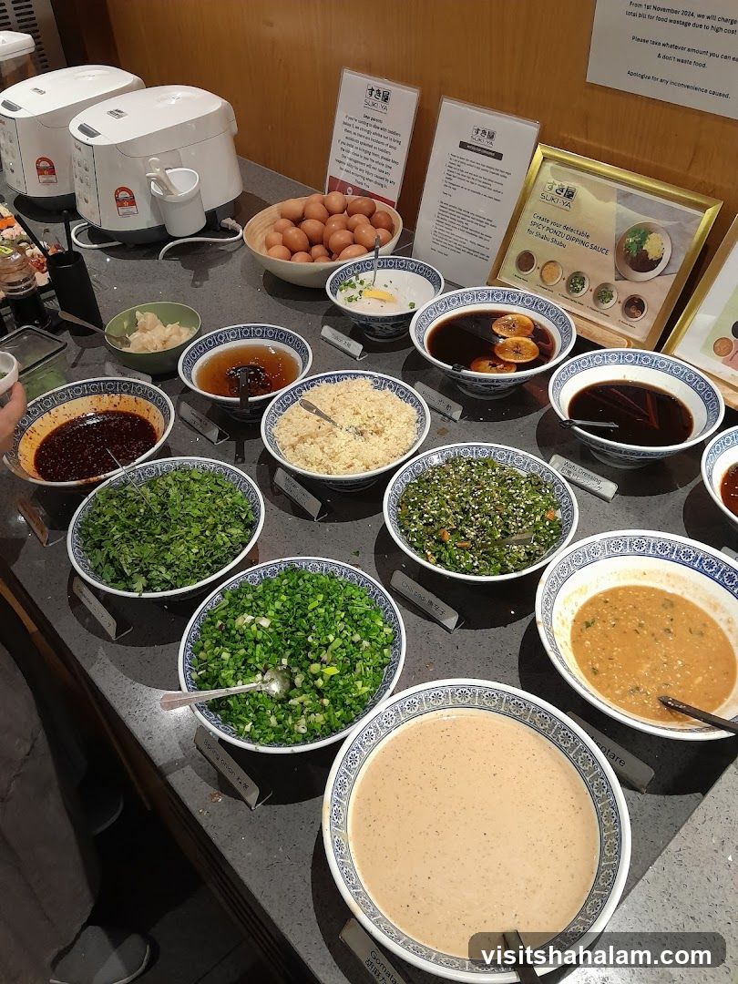 Condiment Bar