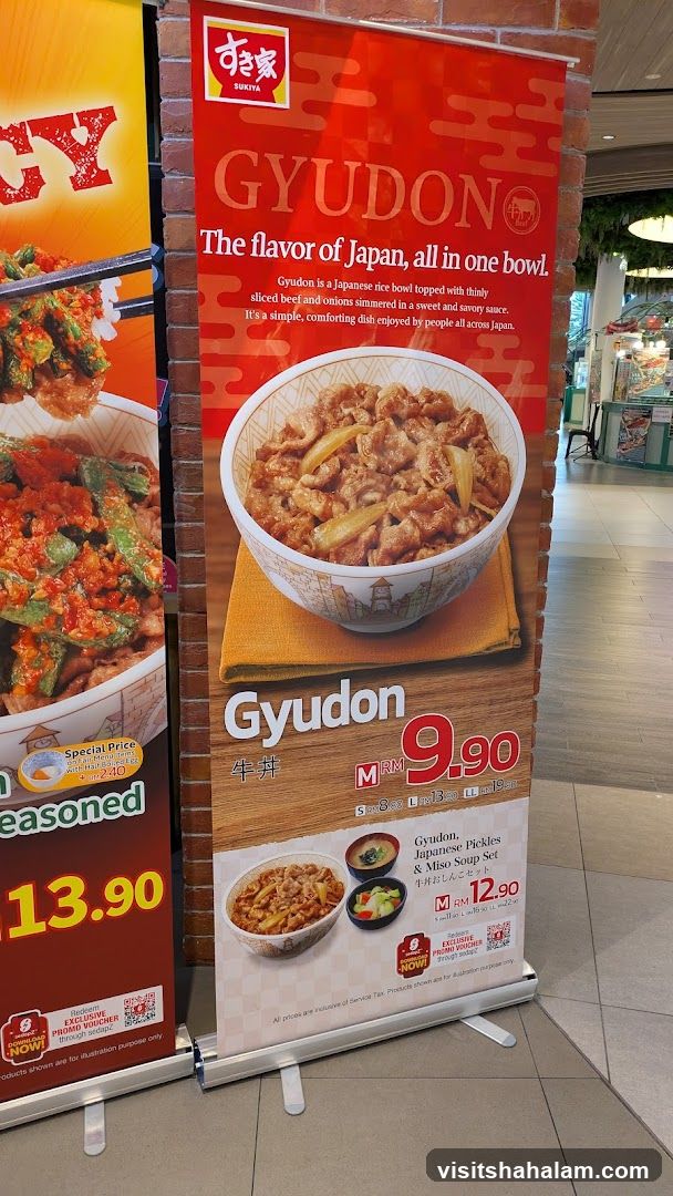 Sukiya Gyudon Promotion
