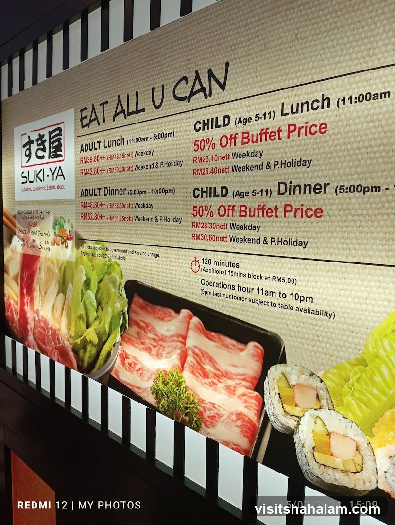 SUKI-YA Eat All U Can Buffet