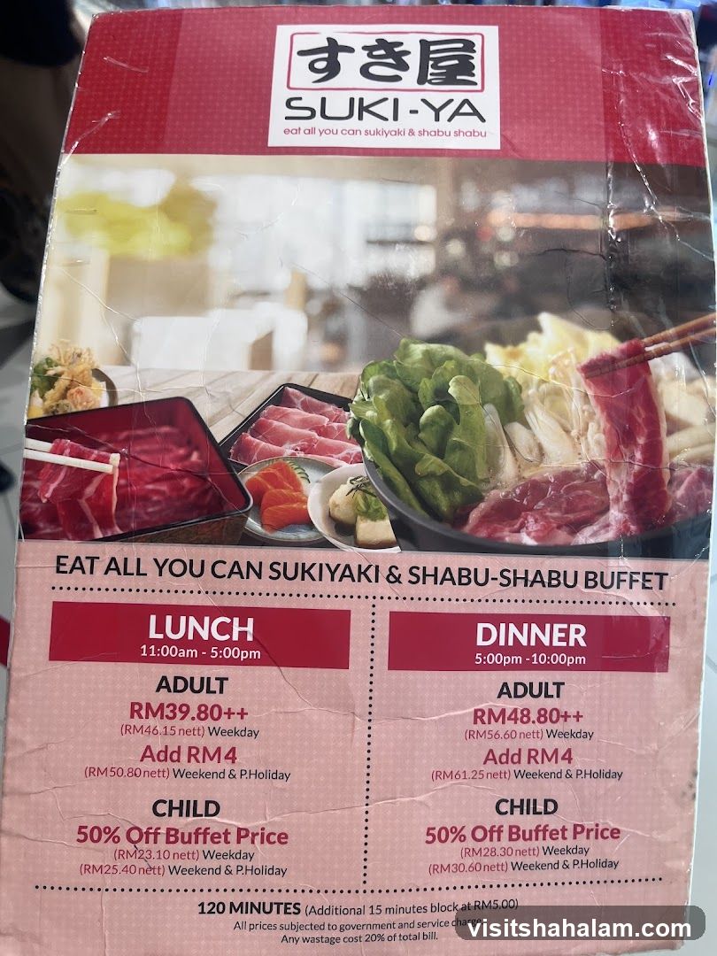 SUKI-YA Eat All You Can Sukiyaki & Shabu-Shabu Buffet