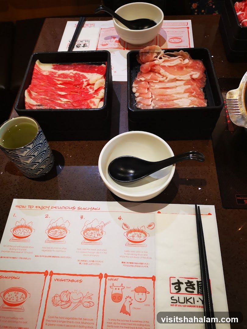 Sukiyaki Meal Preparation Guide