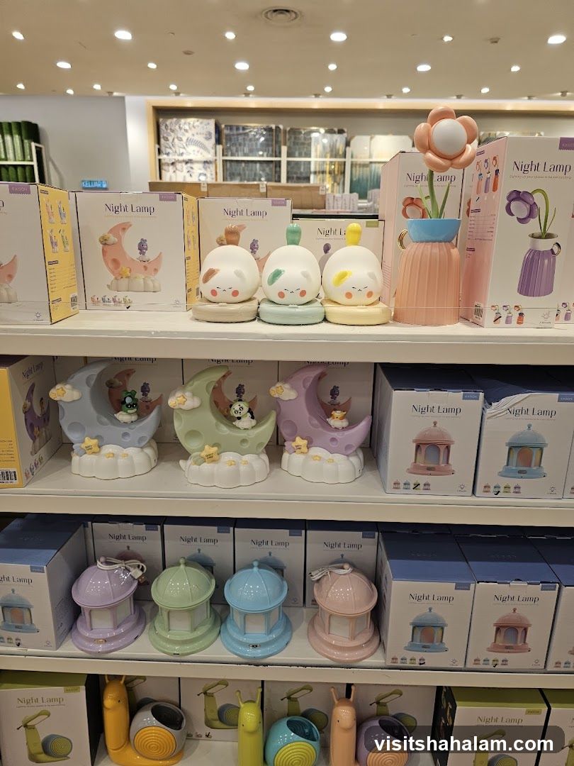 Assortment of Night Lamps