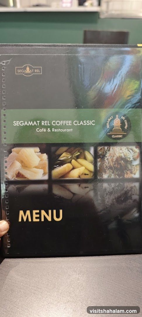 Segamat Rel Coffee Classic Menu
