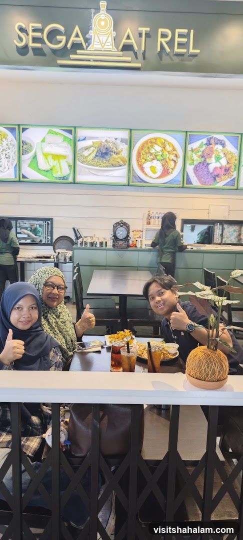 People enjoying a meal at a restaurant