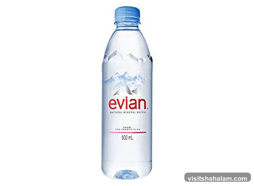 Evian Natural Mineral Water