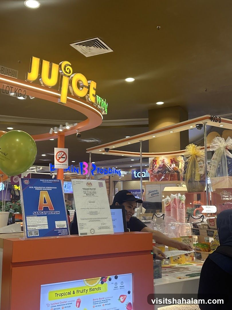 Juice Works Counter