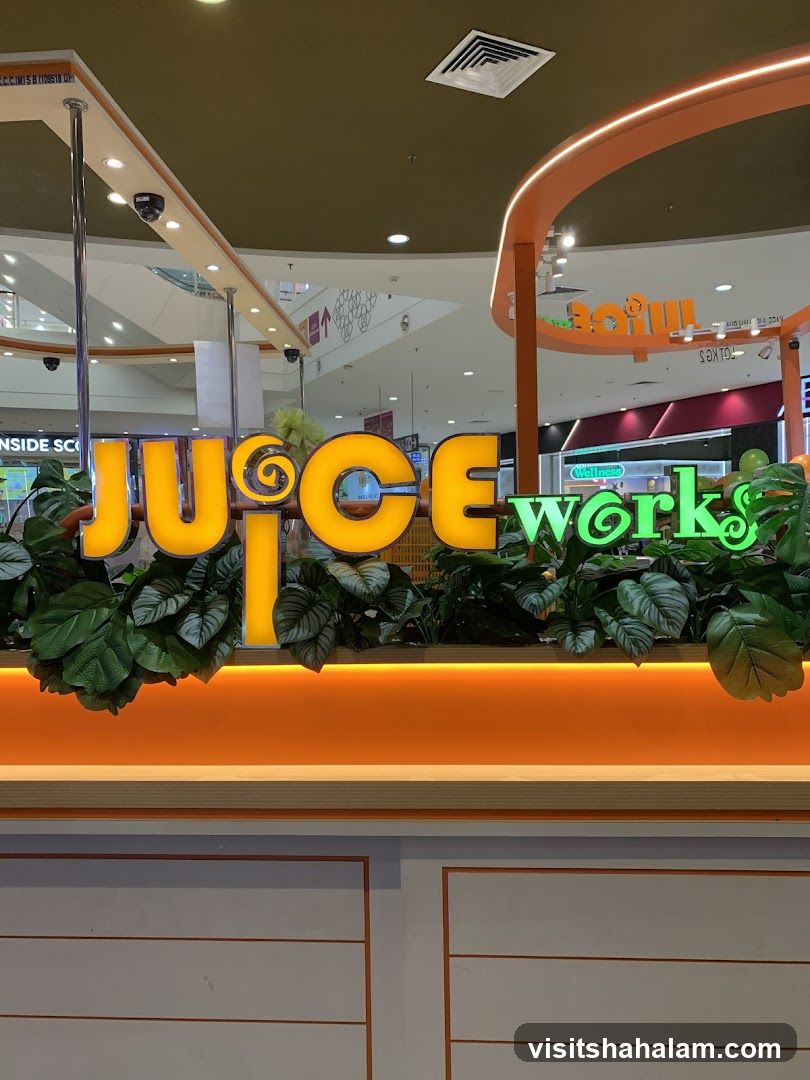 Juice Works Sign
