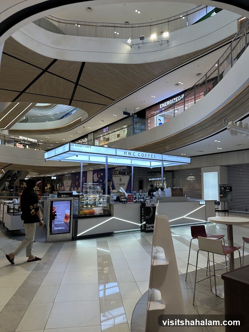 HWC Coffee Stall in a Mall