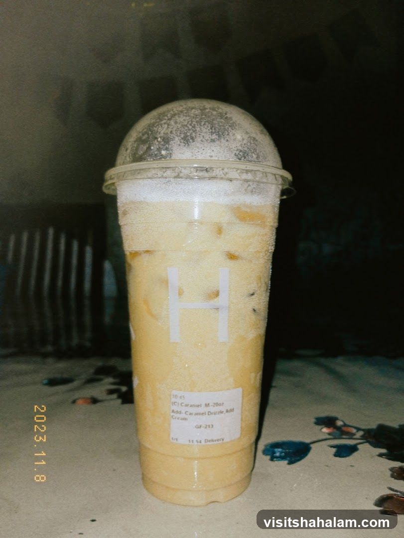 Iced Caramel Drink