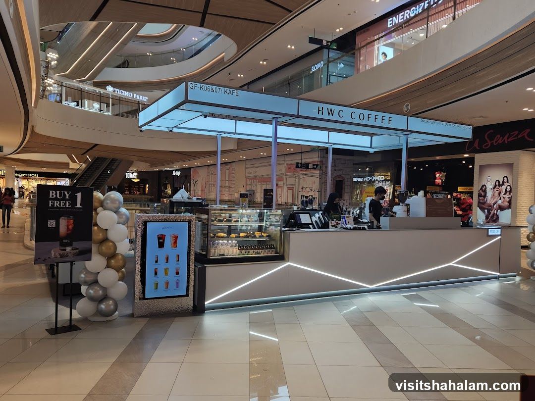 HWC Coffee Stand in a Mall