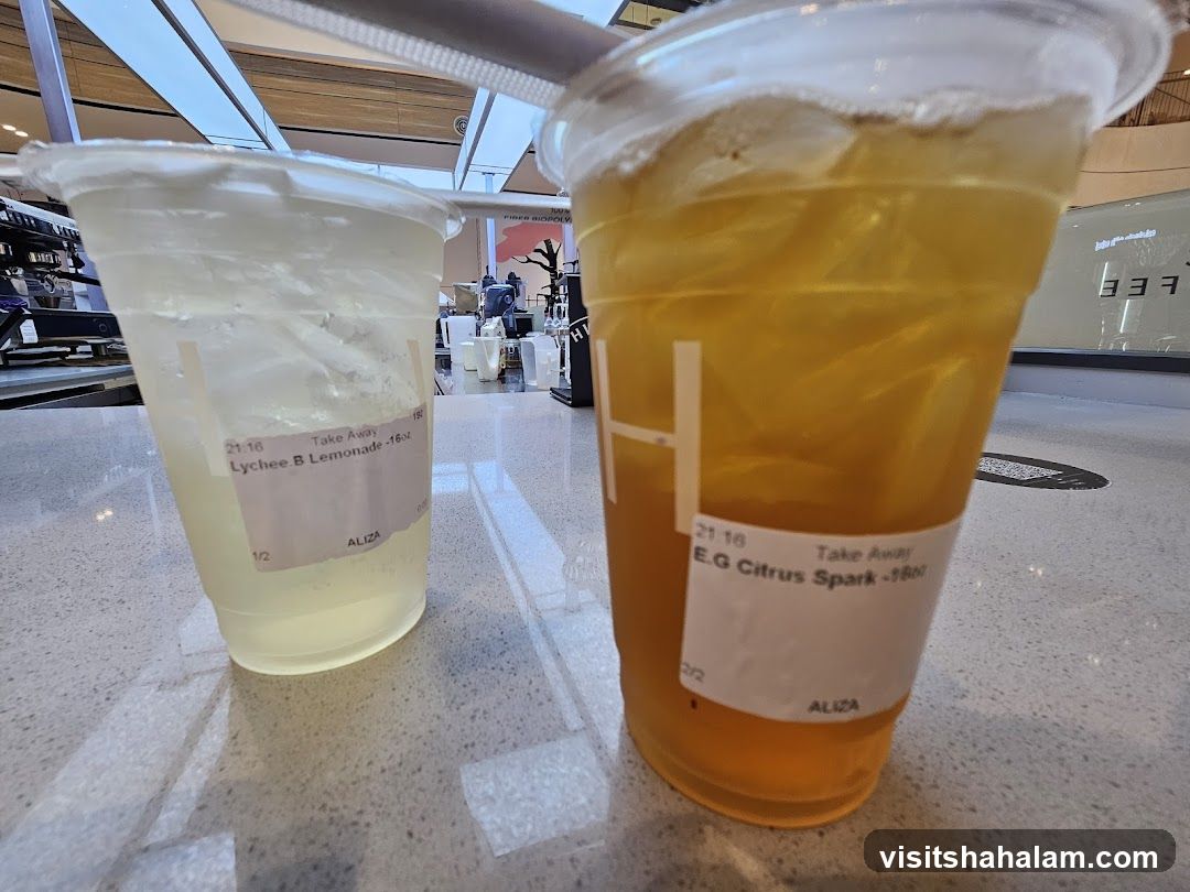 Two Take Away Drinks
