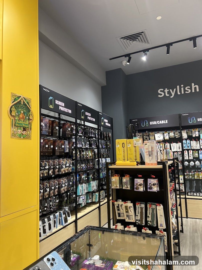 Gadget Store Interior